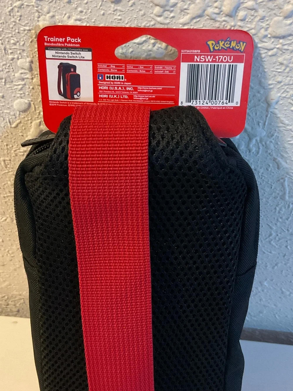 New! Nintendo Switch Carry Case Holder, Pokémon Trainer Pack